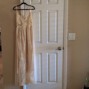 Magnolia Boutique, Women's Dress, Size Small, Cream